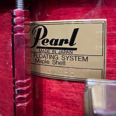 Tommy Lee's Motley Crue "Girls, Girls, Girls" Tour Pearl Free Floating Snare Drum. SIGNED! image 6