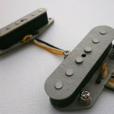 Telecaster Coil Tap A2 A5 HOT Pickups SET Custom Hand Wound Fits Fender by Q pickups image 3