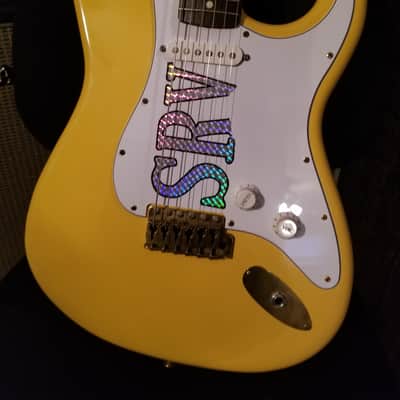 Fender ストラトキャスター Yellow SRV Fender Stratocaster SRV 
