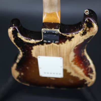 Fender Custom Shop 1963 Stratocaster® Super Heavy Relic® - Super Faded Aged 3-Color Sunburst Sparkle image 12