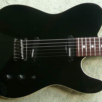 Fernandes Limited Edition TEJ Black Telecaster MIJ Electric Guitar image 2
