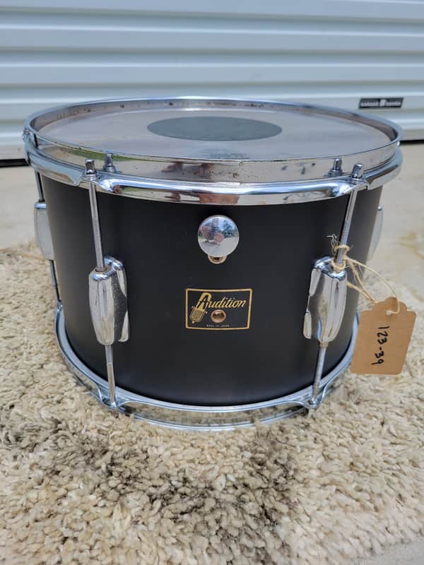Vintage MIJ Audition 12x8 Rack Tom Drum - Painted - (123-39) image 1