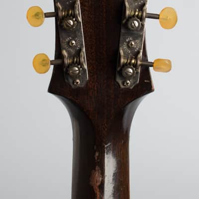 Recording King Ray Whitley Jumbo Model 1028 Flat Top Acoustic Guitar, made by Gibson (1940), ser. #920-F-14, original black hard shell case. image 6