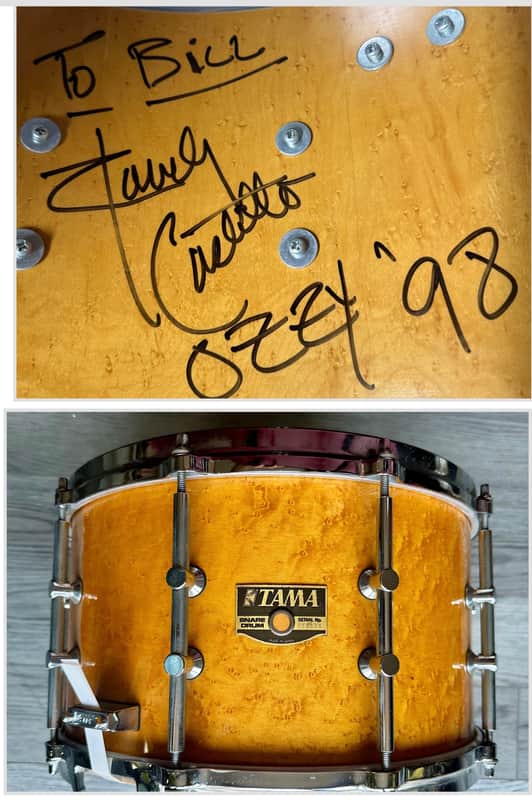 Tama Artstar Snare Drum Randy Castillo Ozzy Ozbourne 1990’s - Natural Birdseye Maple image 1