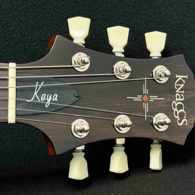Knaggs Influence Series - Keya - Aged Scotch - Gloss Nitro Finish - T2 Maple/Mahogany Top - Mahogany Neck - Indian Rose Wood Fret Board - Lollar Imperial K Pickups - Nickel Hardware - Gold Knobs - OHSC - Call for Best Price !!! image 9