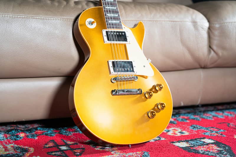 Immagine Gibson 1957 Les Paul Goldtop Reissue VOS Custom Shop - 1