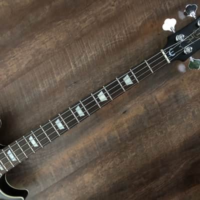 1998 Epiphone Jack Casady Signature Bass Rare Sunburst image 10