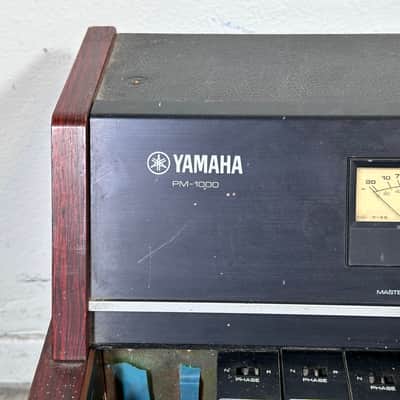 Yamaha PM-1000 16-Channel 4-Bus Mixing Console 1970s - Black image 3