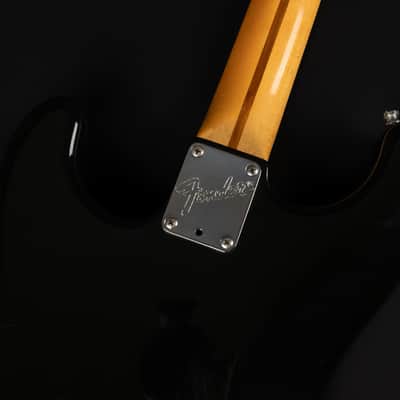 1983 Fender Dan Smith Era 2-Knob Stratocaster RW - Black | USA Fullerton Vintage Rosewood Fretboard Free Flyte Tremolo | CoA OHSC image 12
