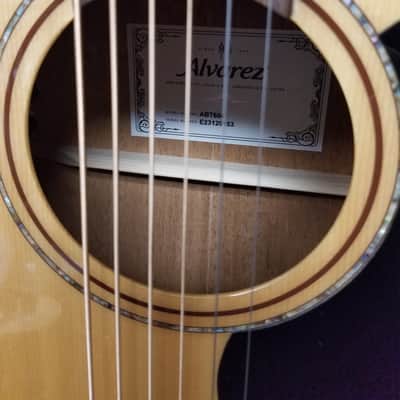 2023 Alvarez ABT60E Baritone with Electronics Natural image 6