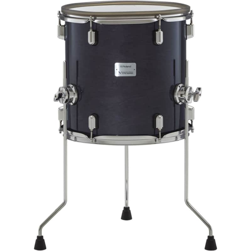 Roland V-Drums Acoustic Design Floor Tom Pad 14x14 Gloss Ebony image 1