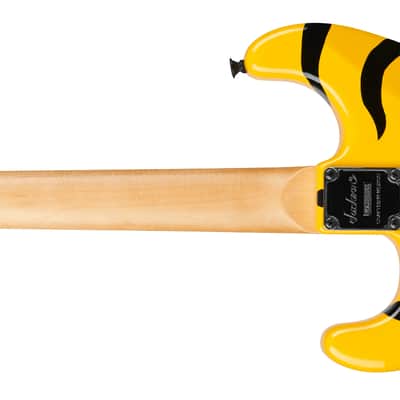 Jackson Pro Origins 1985 Limited Edition San Dimas SD1 HH FR, Ebony Fingerboard, Yellow Bengal 2910059500 image 8