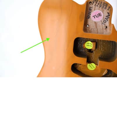 Fender American Ultra Luxe Vintage 50’s Telecaster Body Heirloom Nitro Lacquer Butterscotch Blonde 2026 - Heirloom Nitro Lacquer Butterscotch Blonde image 10