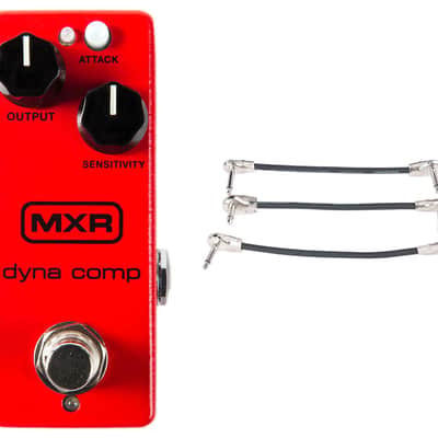 MXR M291 Dyna Comp Mini + Gator Patch Cable 3 Pack image 1