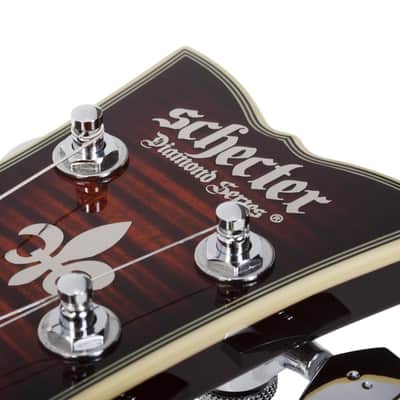 Schecter Solo-II Supreme Cat's Eye Black Burst image 16