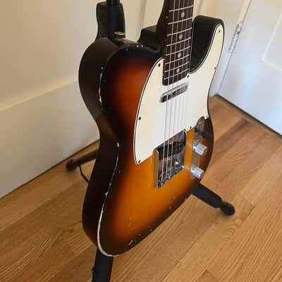Fender Custom Shop John Cruz Masterbuilt '64 Telecaster Relic Chocolate 3 Tone Sunburst image 9