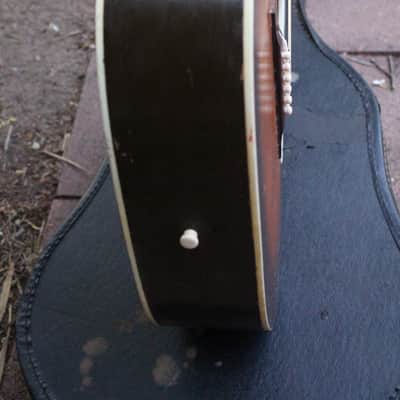 Vintage 1965 Silvertone 600 Series Grand Concert Acoustic Guitar by Harmony USA! image 23