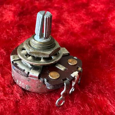 1965 Fender Stratocaster CTS Dishback Crater 250K Split Shaft Potentiometer Pot image 2