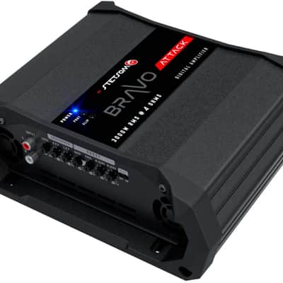 Stetsom BRAVO ATTACK 3000 Watts RMS Mono Full Range Digital Amplifier 4Ohm image 2