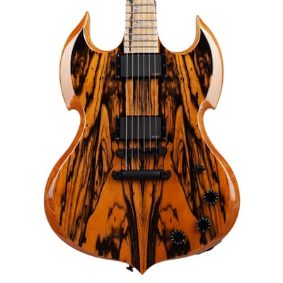 Wylde Audio Barbarian Custom Purple Blizzard Bullseye w/ Hard Case