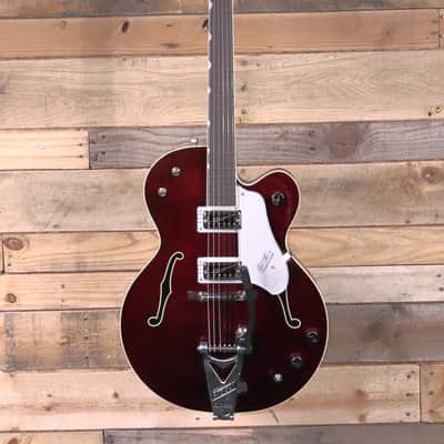 Gretsch G6119T-62 Vintage Select Edition '62 Tennessean Hollowbody Guitar Deep Cherry Stain w/ Bigsby & Case image 4