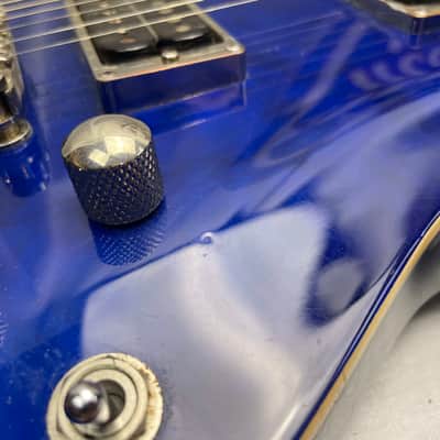 Ibanez SZ Series SZ520QM SZ520 Electric Guitar 2003 BBL Bright Blue image 7