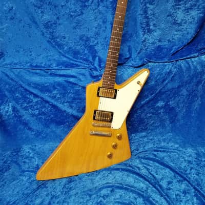 Gibson Explorer 1958/63 Factory Leftover Parts All Original Routes & Untouched Solder Re-Necked Refi image 1