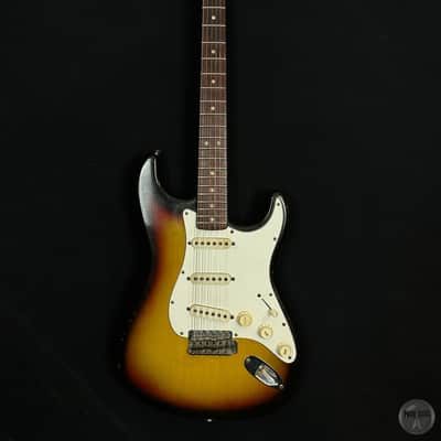 Fender Stratocaster from 1965 in sunburst finish image 1