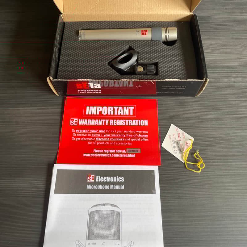 2009 – 2016 sE Electronics sE1A Small Diaphragm Cardioid Conde…