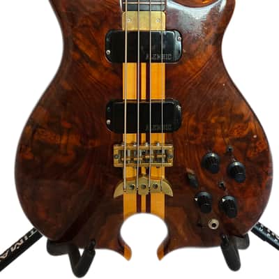 Alembic 20th Anniversary Bass 1989 - Burl Walnut image 1