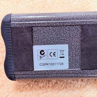 Fender 008-0997-000 MS2 Mustang Amp 2-Button Footswitch with 1/4" Jack 2010s - Black image 2