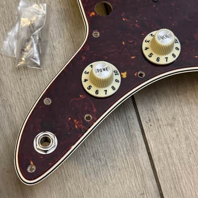 2018 Fender American 60th Anniversary Triple Jazzmaster LOADED Pickguard Filter'Tron Tortoise Shell USA Humbucker Limited Edition Filtertron image 3
