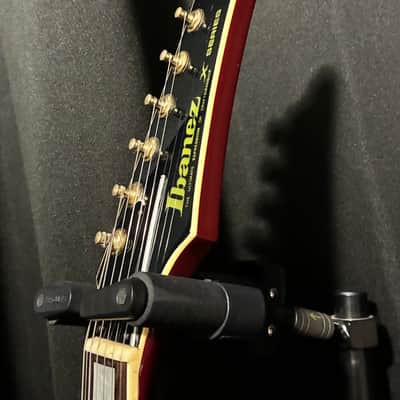 1983 Ibanez Destroyer II DT500CS – MIJ FujiGen – Cherry Sunburst Flame Top – X Series – Vintage Explorer image 14