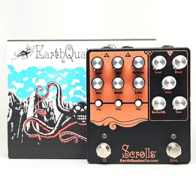used EarthQuaker Devices Scrolls Bass Odyssey, Mint Condition with Box! image 1