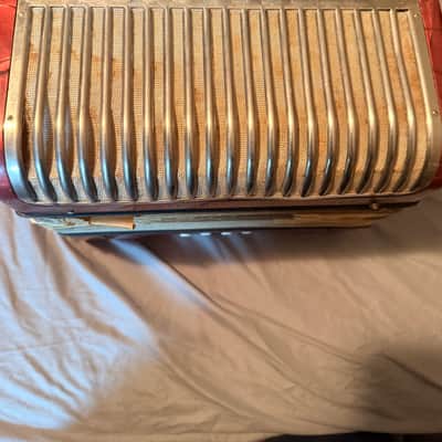 German made Hohner Erica Two-Row Accordion image 9