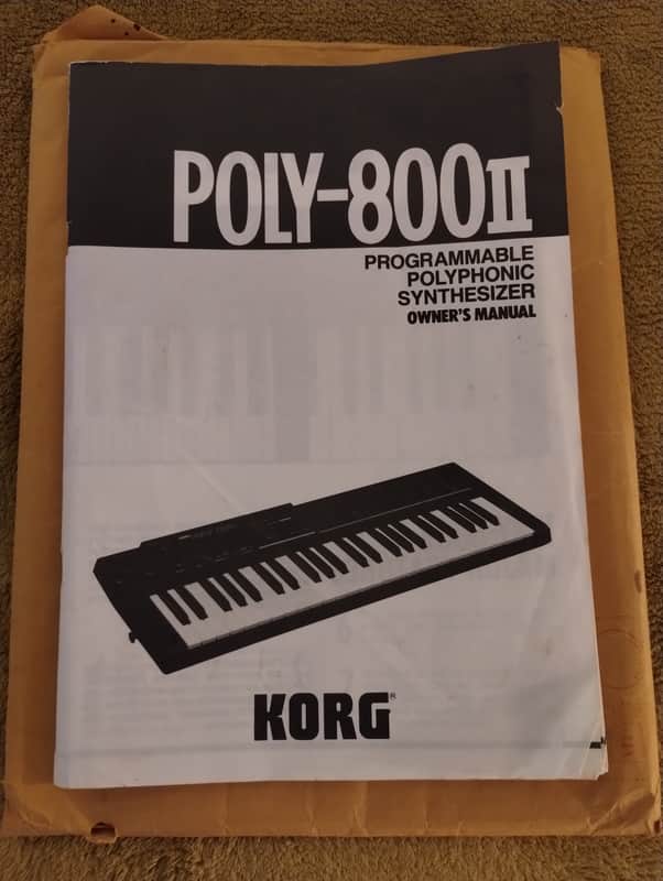 Korg Poly-800II 1980's image 1