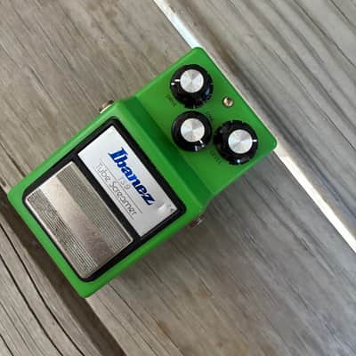 Ibanez TS9 Tube Screamer 2002 - Present - Green vintage style electric guitar tube screamer image 13
