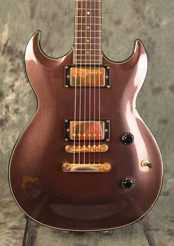 Samick Greg Bennett Torino TR4 SG Style Metallic Black Cherry | Reverb