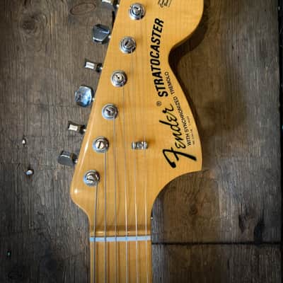 2012 Fender Custom Shop '69 Stratocaster in Black finish with hard shell case image 8