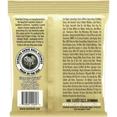 Ernie Ball 2069 Earthwood 80/20 bronze nylon 28-42 image 2