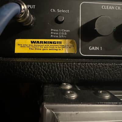 Randall Warhead X2 2003 - Black Tolex image 3