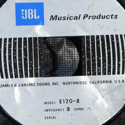 JBL E120-8 12" woofer image 5