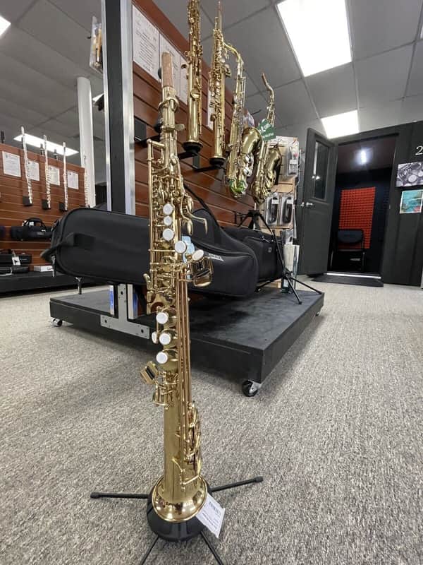 E.M. Winston Boston 350GL Student Soprano Saxophone image 1