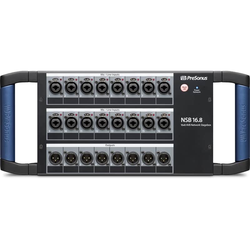 PreSonus NSB 16.8 16x8 AVB-Networked Stage Box - Mint, Open Box image 1