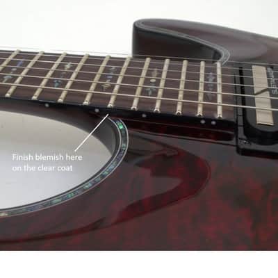 Schecter Hellraiser C-1 FR S Guitar Black Cherry B-Stock 1590 image 8