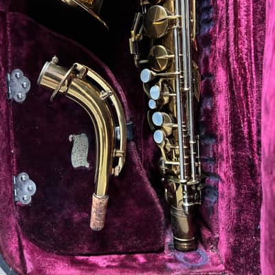King Zephyr Alto Saxophone 1936-37 - Gold image 9