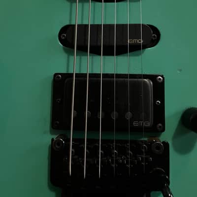 ESP Mirage Custom 1989-1990 - Seafoam Green image 5