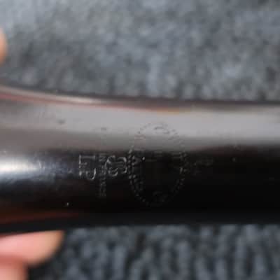 Vintage 1930s Buffet Crampon & Cie Clarinet Buffet LP Low E Made In Paris France Straight Clarinet Straight Wood Original Case image 6