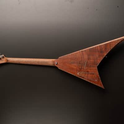 Hoff Guitars Valnut (Neck-Through, Multi-Scale, Semi-Hollow V 2024 - Polymerized Tung Oil image 2