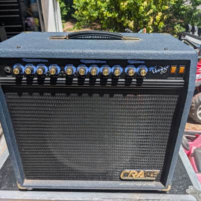 Crate Blue Voodoo 60 1x12 Combo Amplifier- New Sovtek Power Tubes! image 1